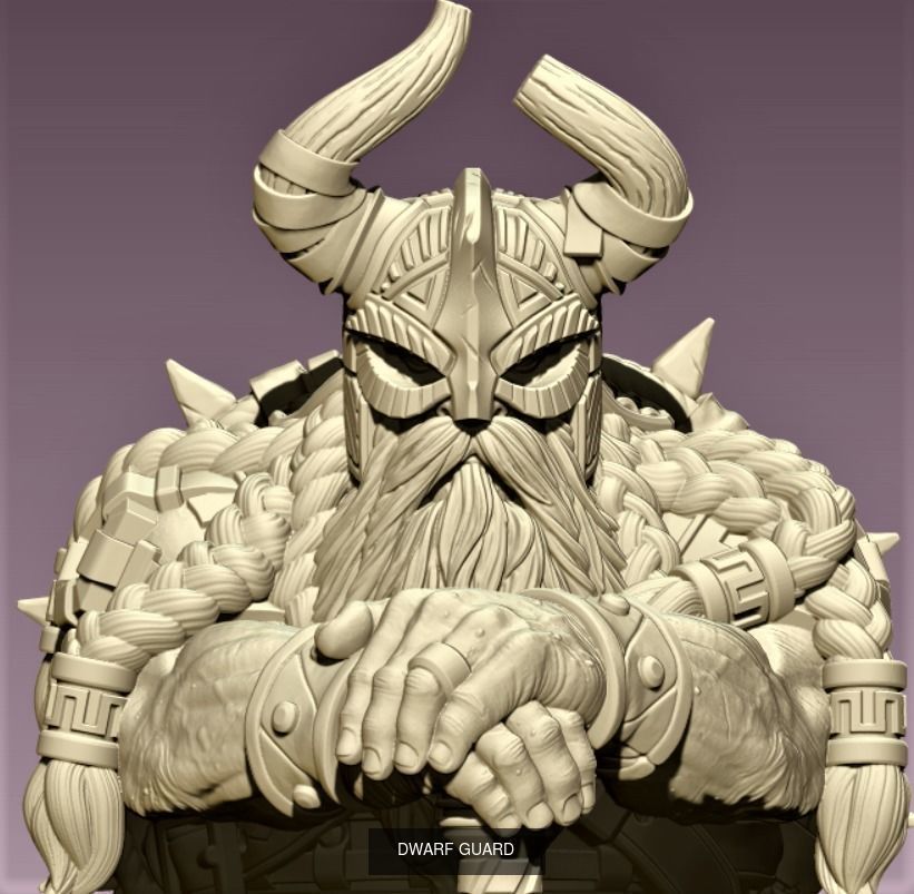 Team of gnomes 3D Model Collection_2