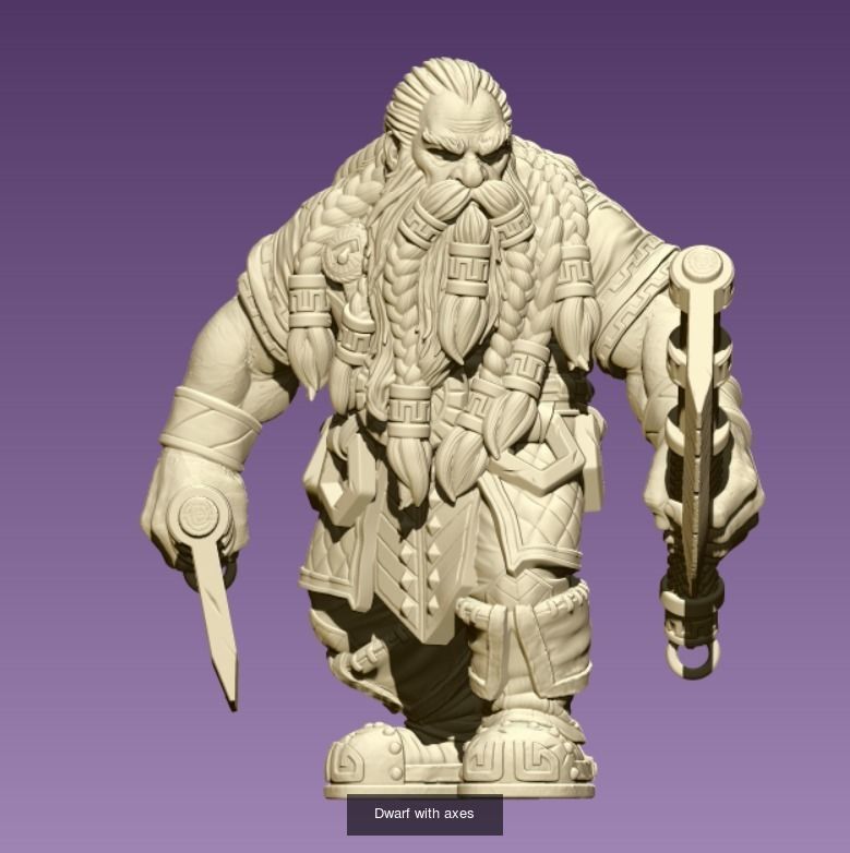 Team of gnomes 3D Model Collection_3