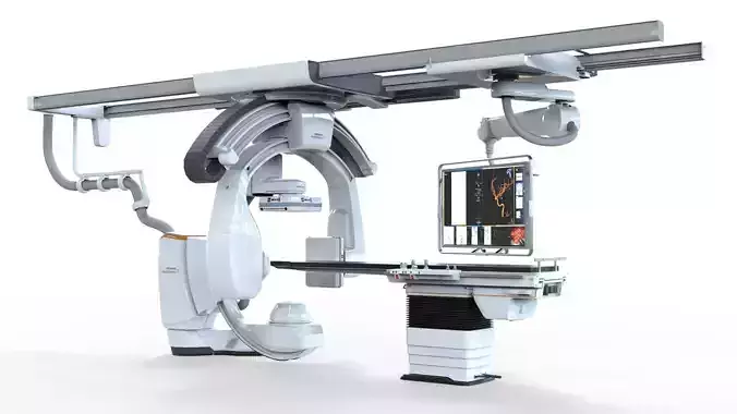 Siemens Healthineers Angiography ARTIS icono 3D model