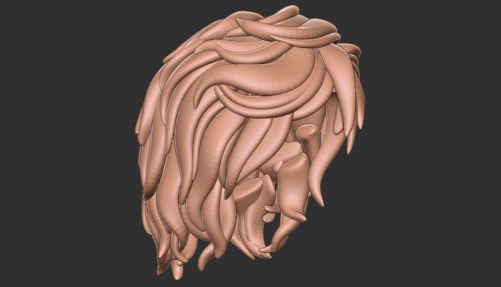hair 25 3D model_14