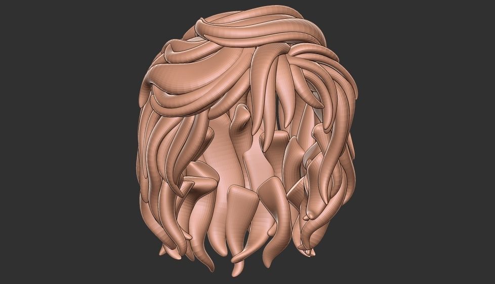 hair 25 3D model_16