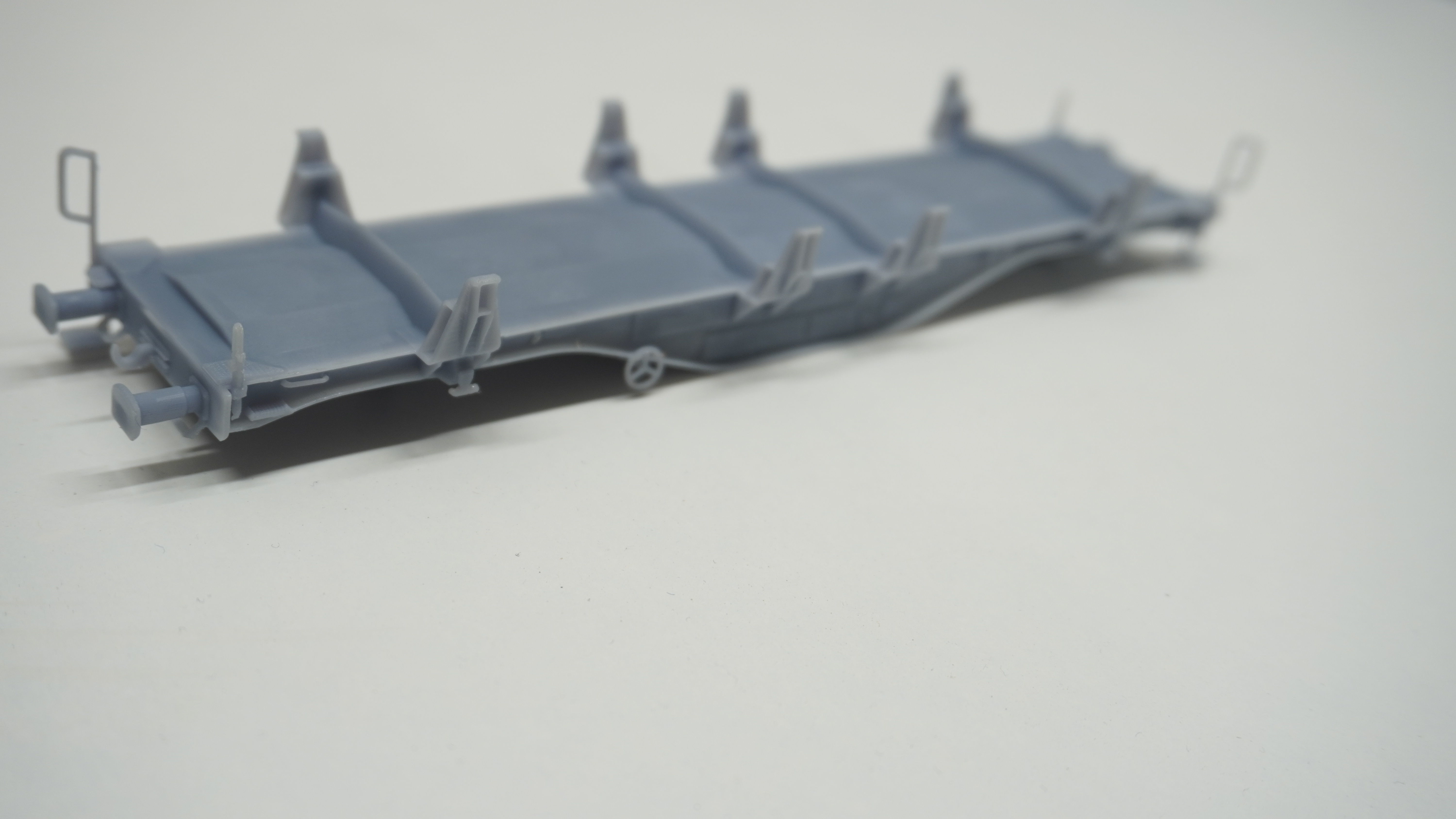 H0 1-87 scale Smmnps Flat Wagon 3D print model_15