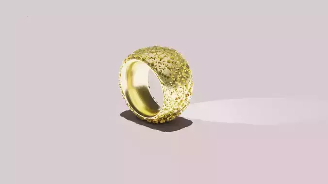 Big  Ring 3D Print Model 13 mm width 3D print model