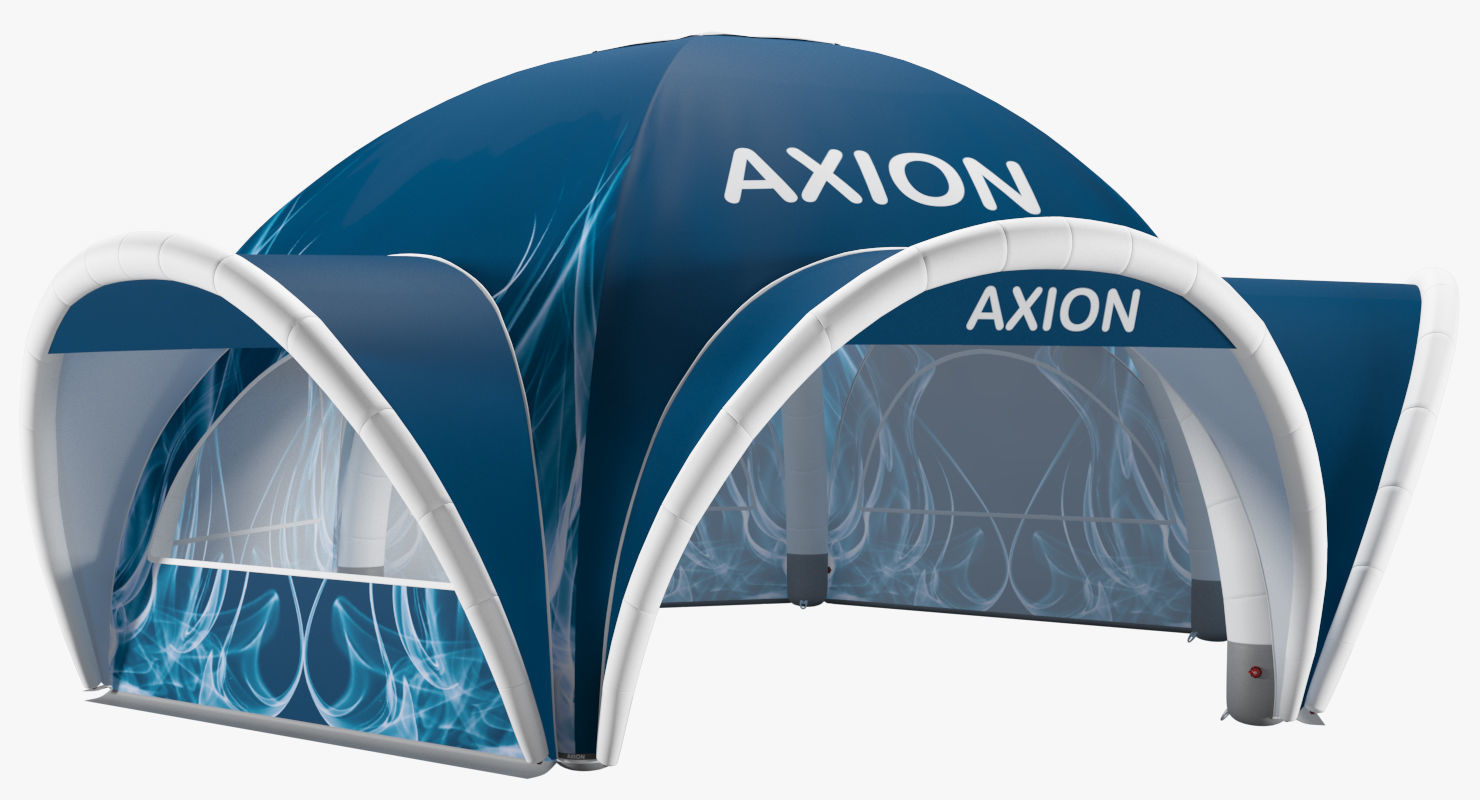 Tents Spider inflatable Axion 3D model_10