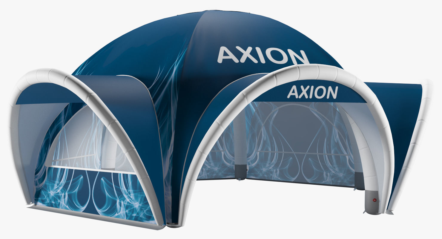 Tents Spider inflatable Axion 3D model_7