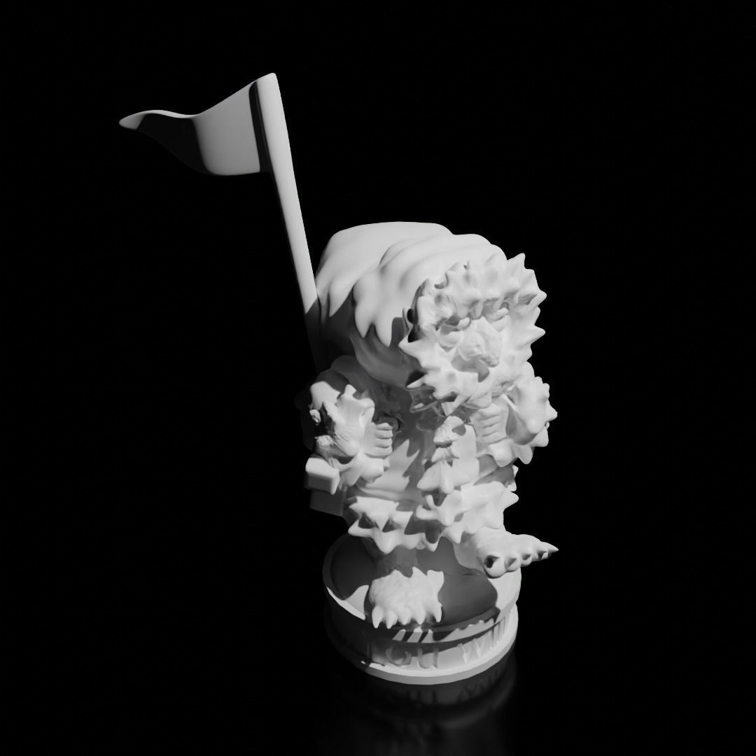 Arctic Goblin Miniature Set 3D print model_6