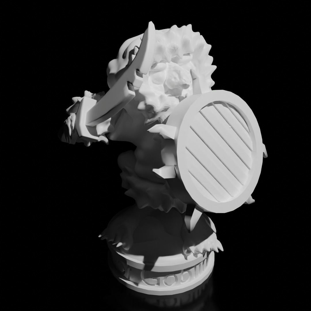 Arctic Goblin Miniature Set 3D print model_2