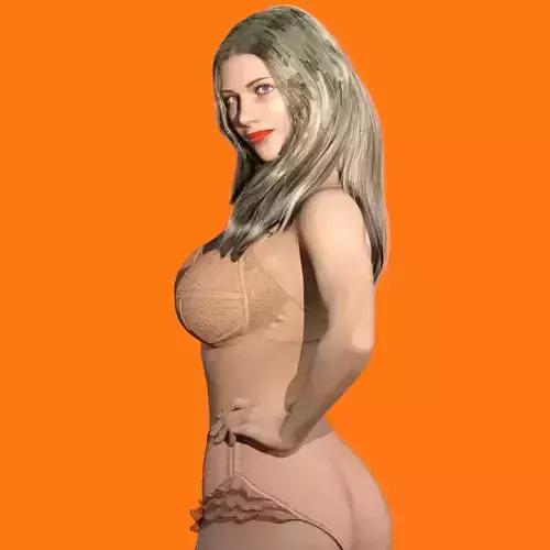 Lexi L woman in lingerie