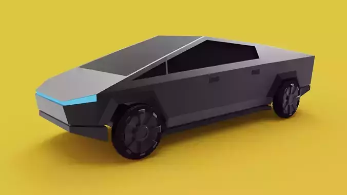 Tesla CyberTruck 3D Model Cyber Truck 3D model