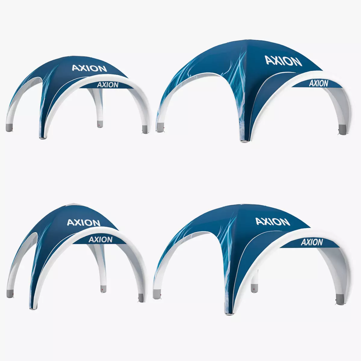 Tents Lite inflatable no walls Axion 3D model_0
