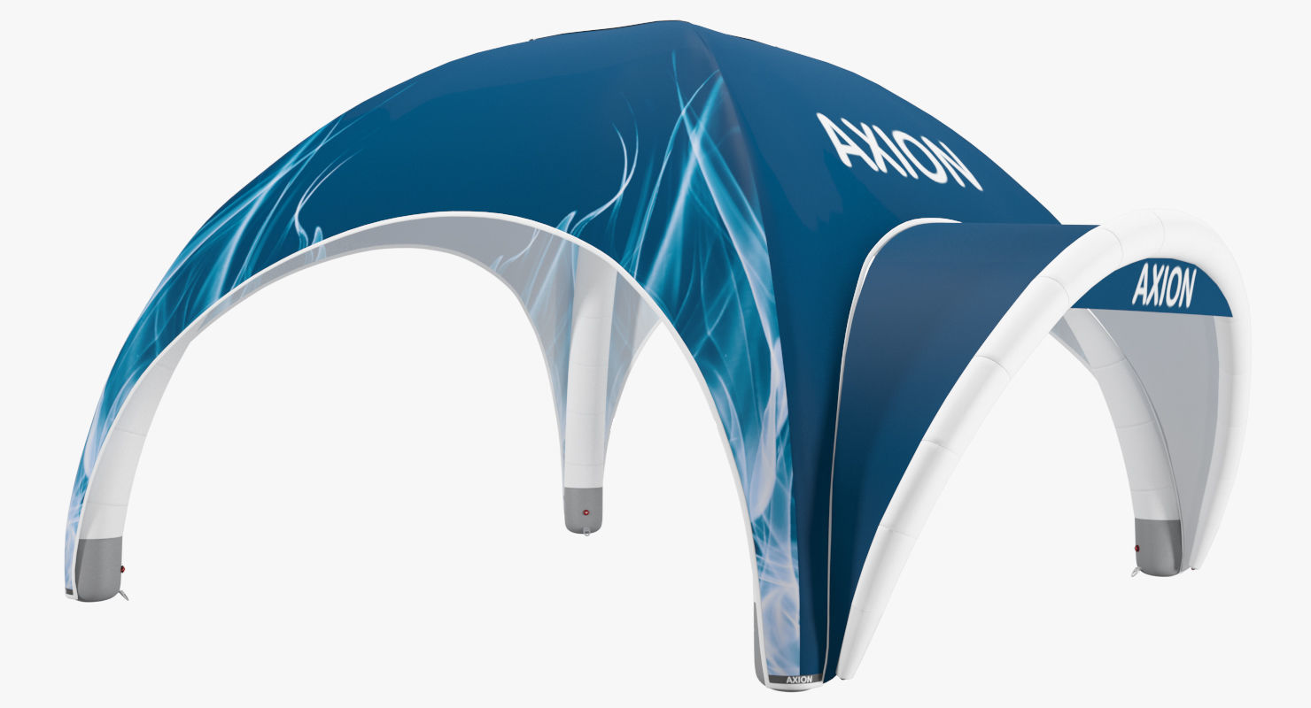 Tents Lite inflatable no walls Axion 3D model_10
