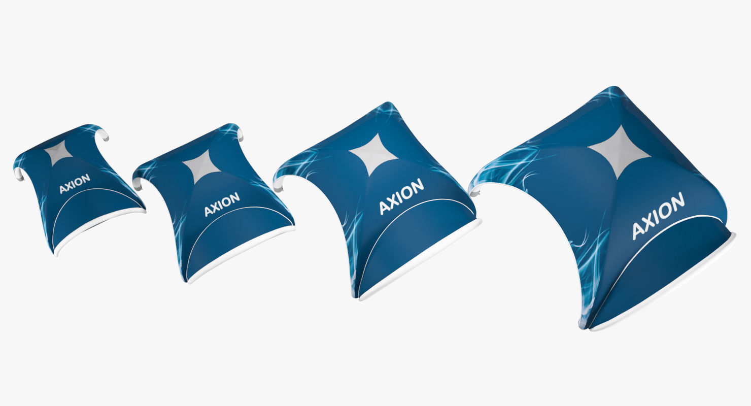 Tents Lite inflatable no walls Axion 3D model_4