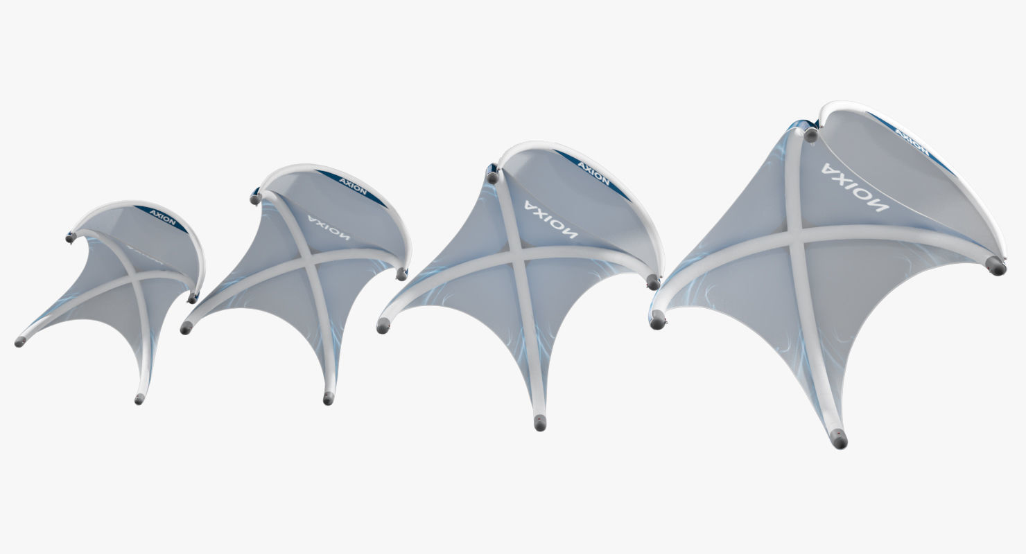 Tents Lite inflatable no walls Axion 3D model_5
