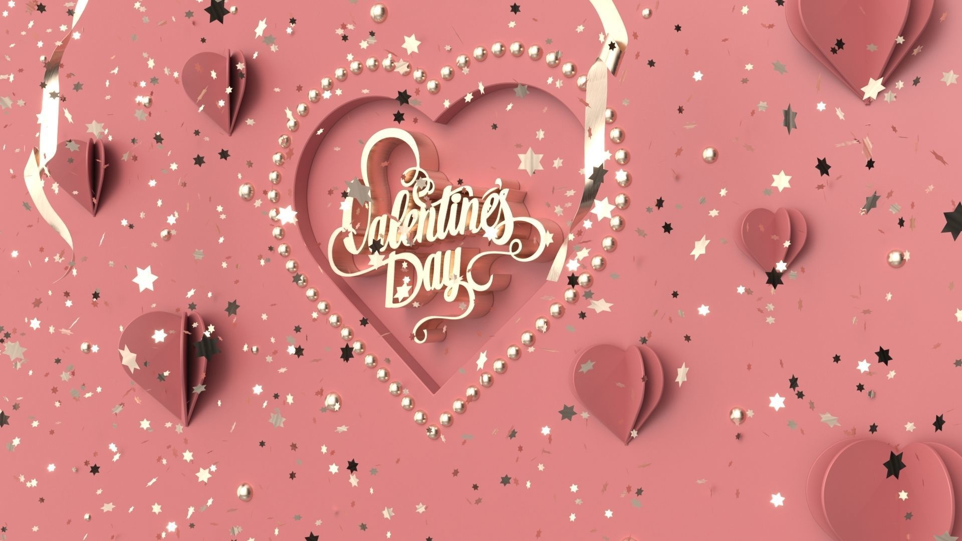 Valentines day  3D model_2