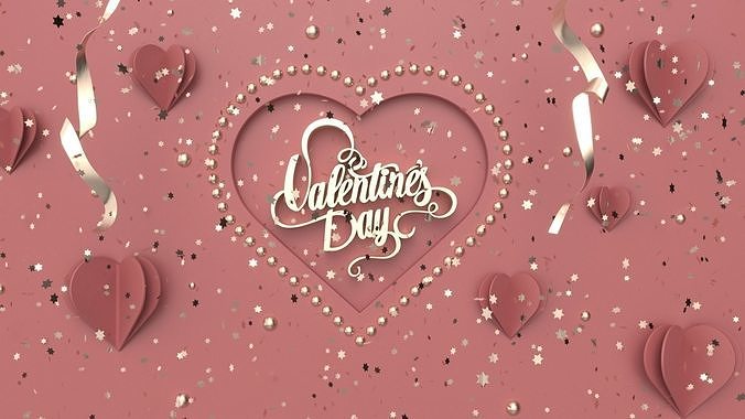 Valentines day  3D model