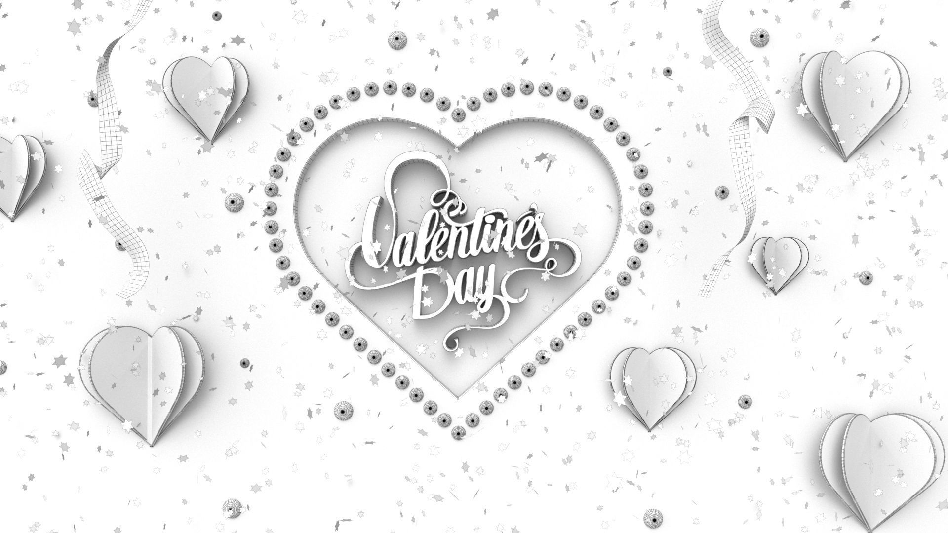 Valentines day  3D model_1
