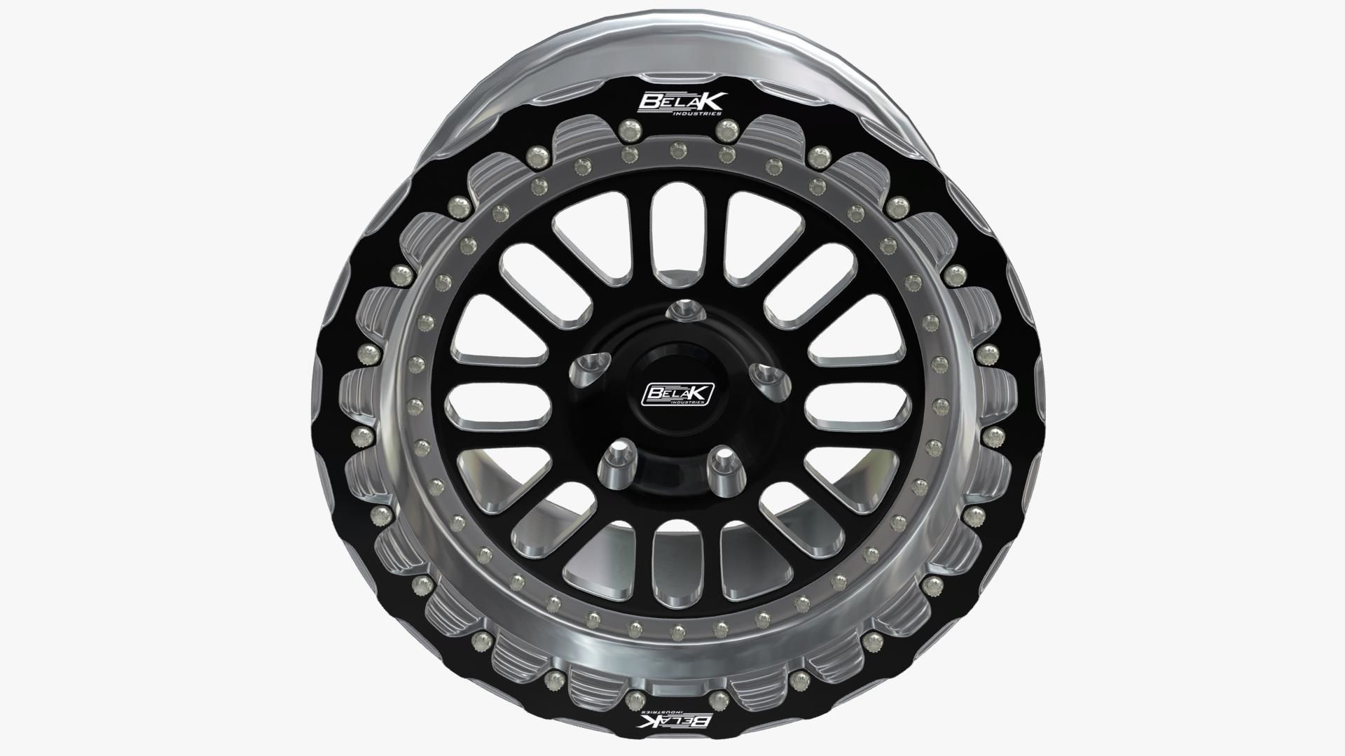BelaK Series 2 Drag Wheel Low-poly 3D model_2