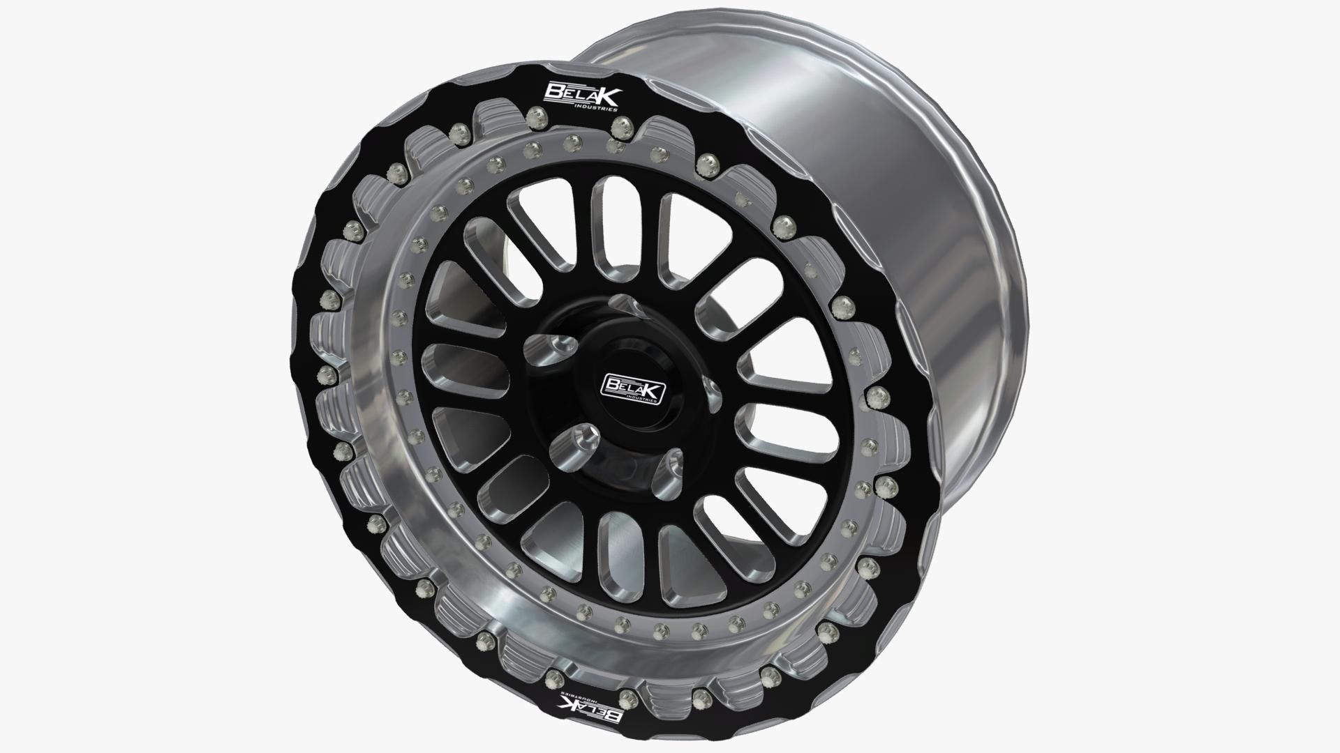 BelaK Series 2 Drag Wheel Low-poly 3D model_3