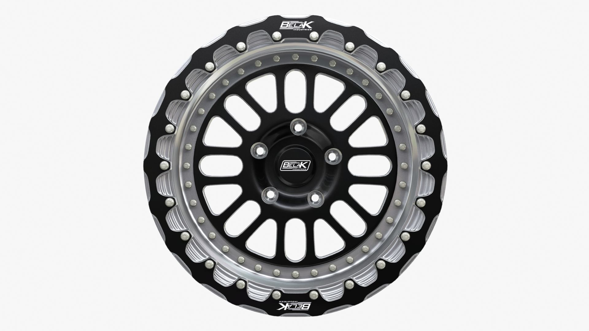 BelaK Series 2 Drag Wheel Low-poly 3D model_4