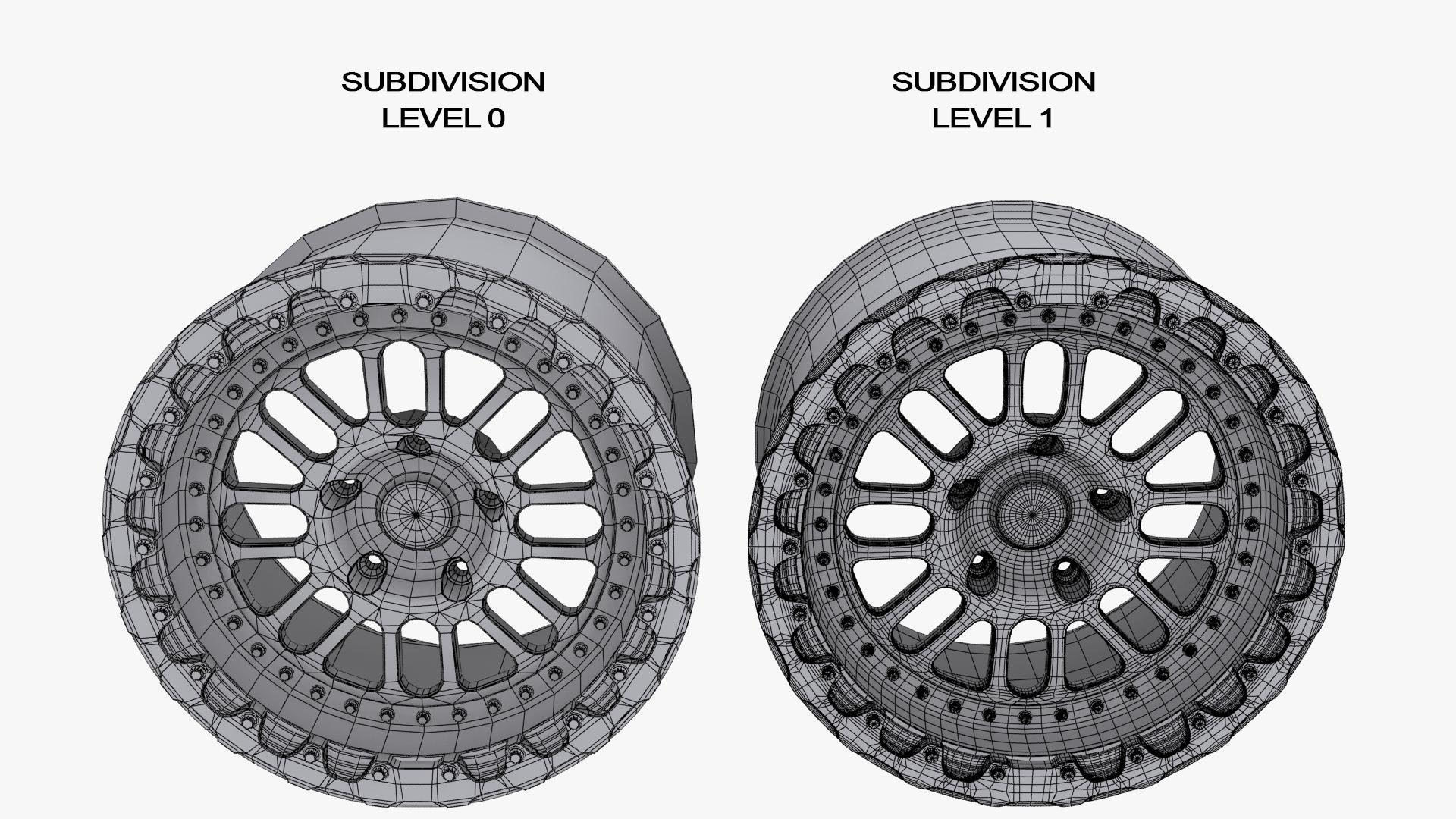 BelaK Series 2 Drag Wheel Low-poly 3D model_14