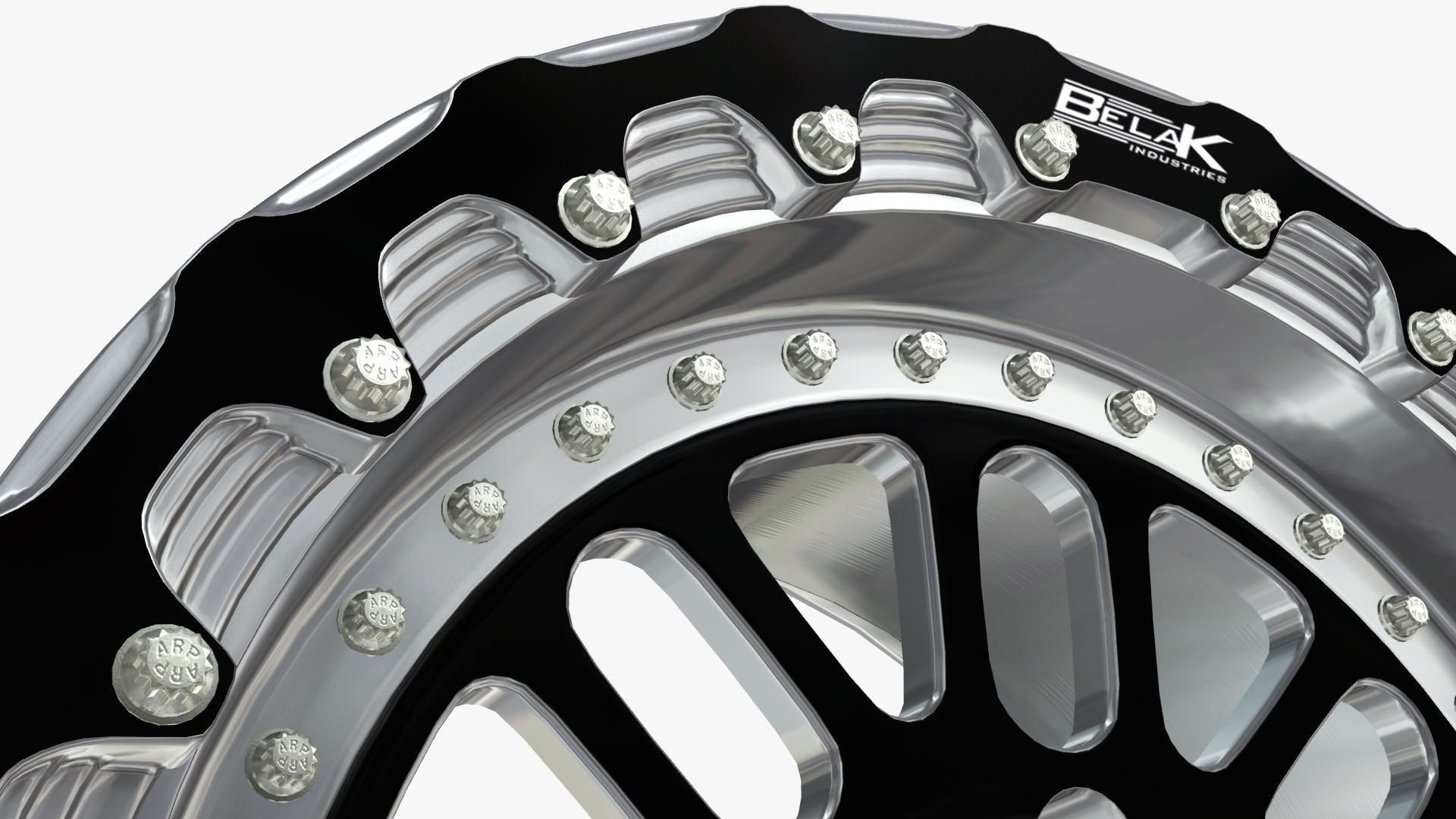 BelaK Series 2 Drag Wheel Low-poly 3D model_6