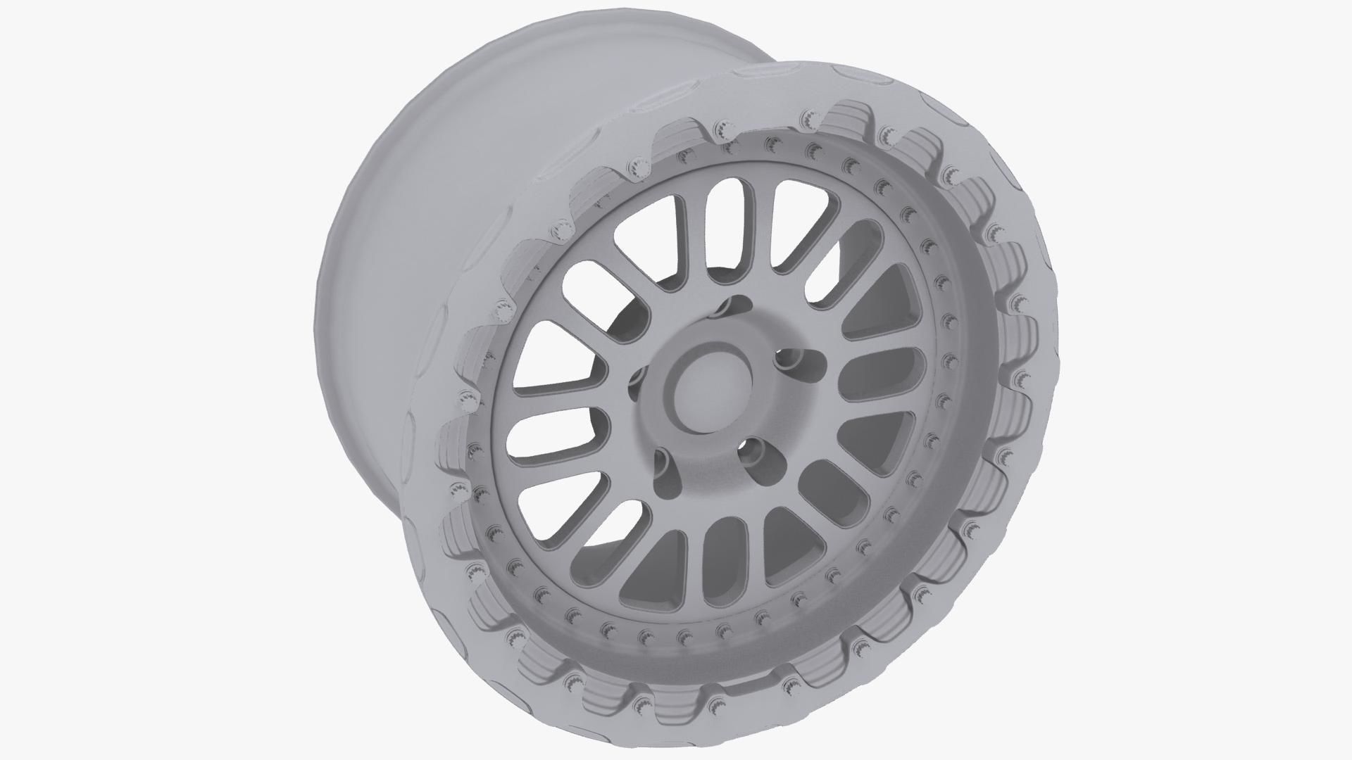 BelaK Series 2 Drag Wheel Low-poly 3D model_8