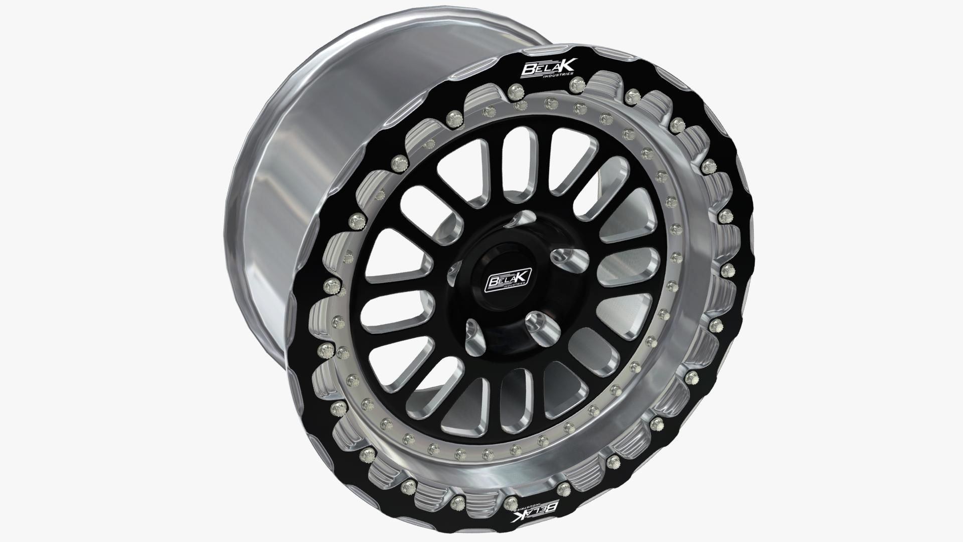 BelaK Series 2 Drag Wheel Low-poly 3D model_1
