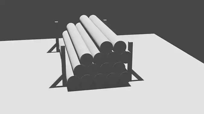 substrate with firewood