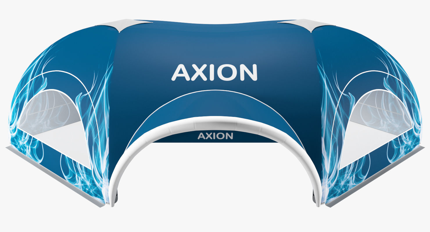 Tents Hexa inflatable Axion 3D model_4