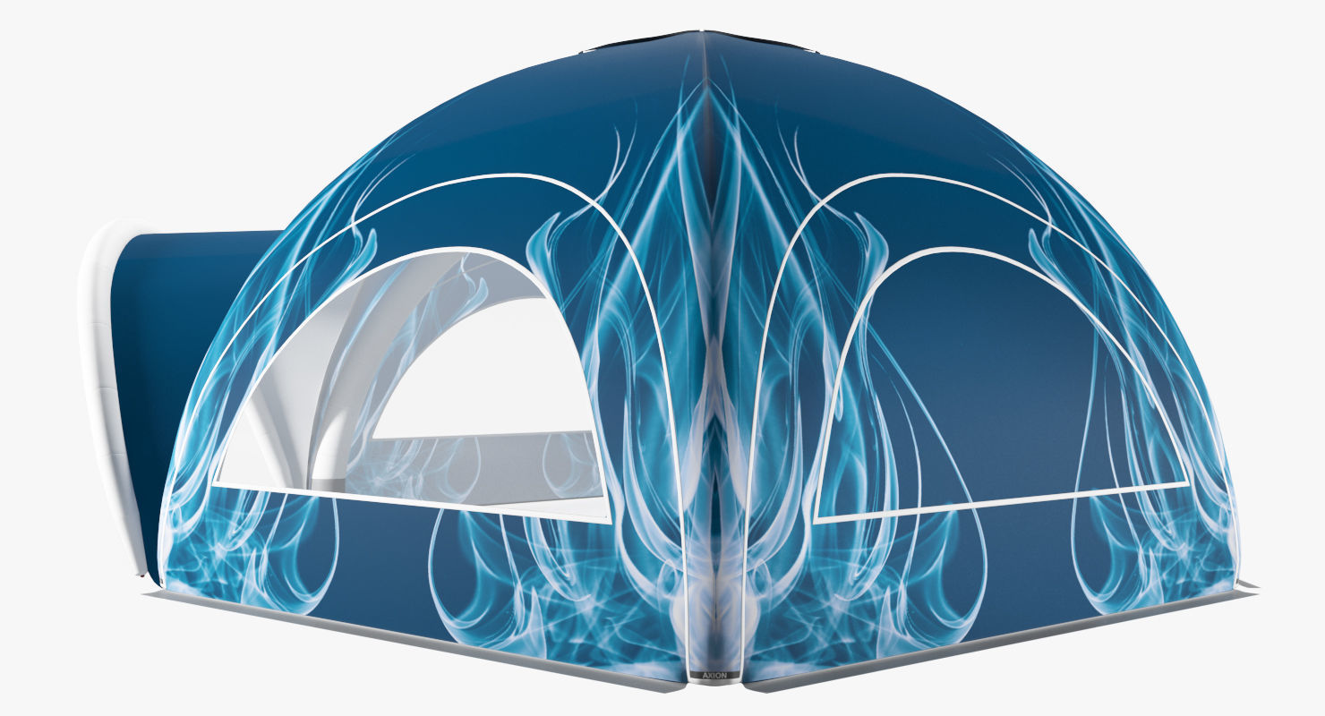 Tents Hexa inflatable Axion 3D model_11