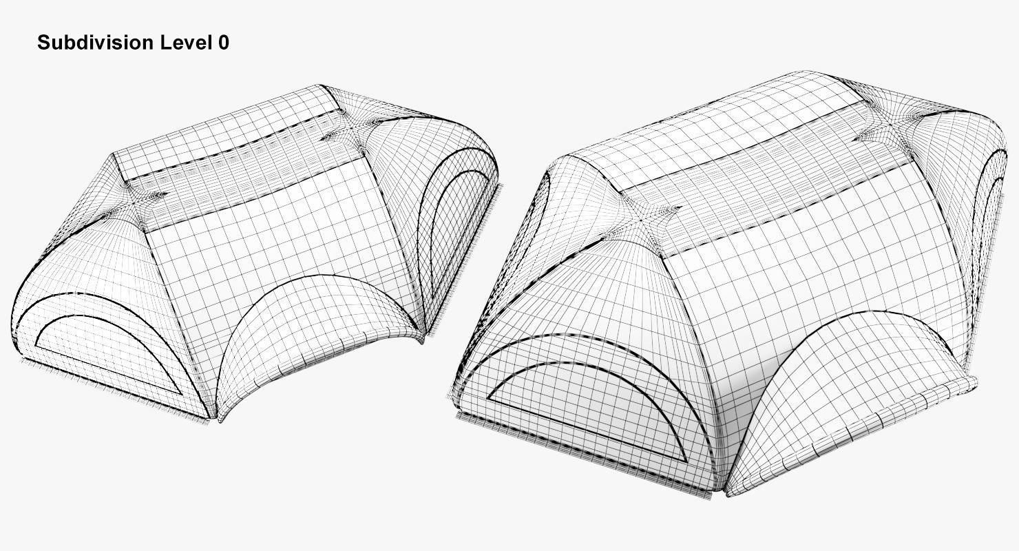 Tents Hexa inflatable Axion 3D model_15