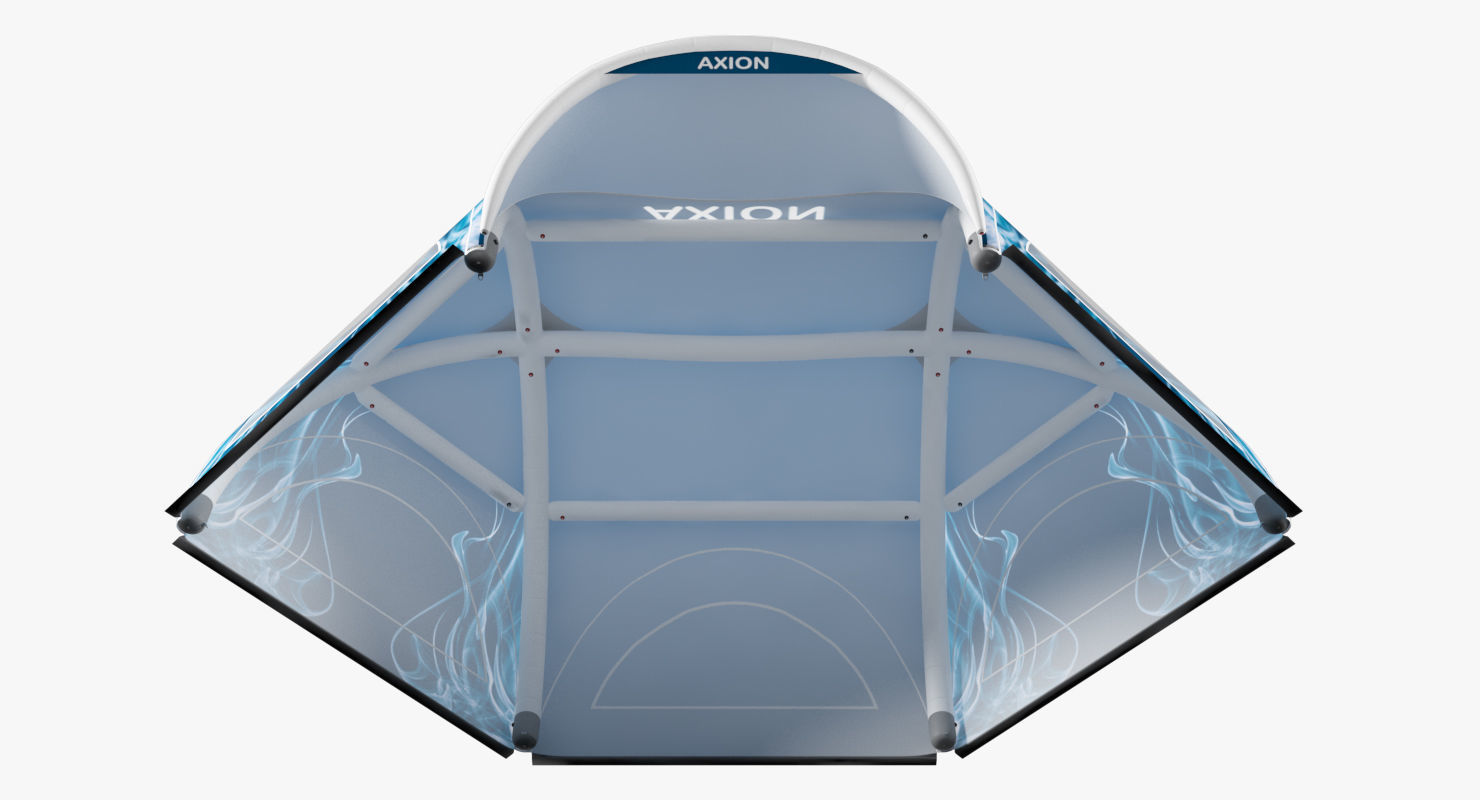 Tents Hexa inflatable Axion 3D model_9