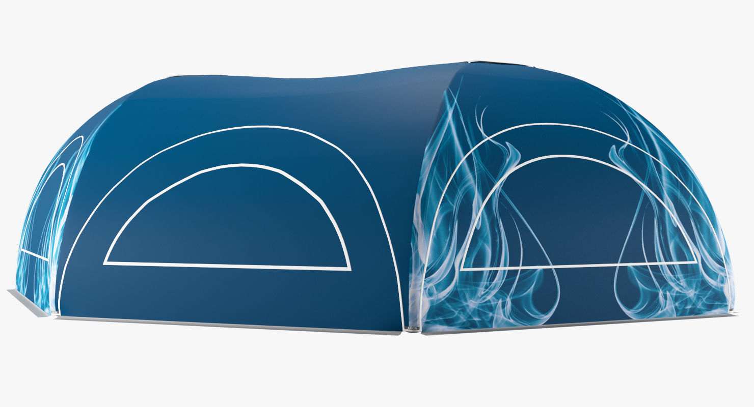 Tents Hexa inflatable Axion 3D model_10