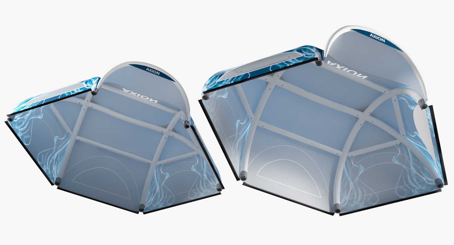 Tents Hexa inflatable Axion 3D model_7