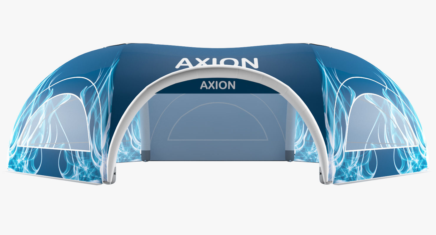 Tents Hexa inflatable Axion 3D model_3