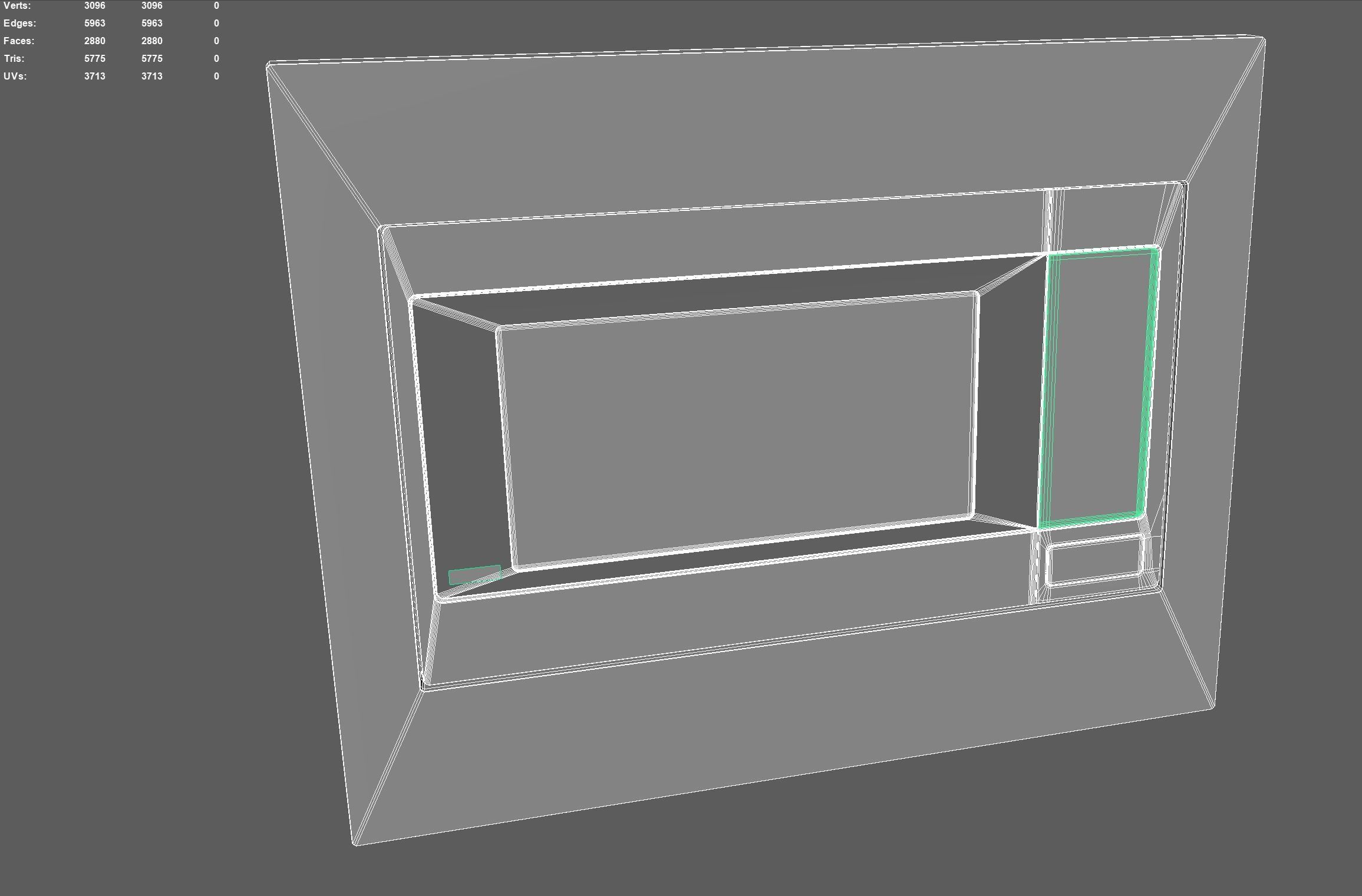 Cafe Smart Countertop Convection Microwave Oven 3D model_4
