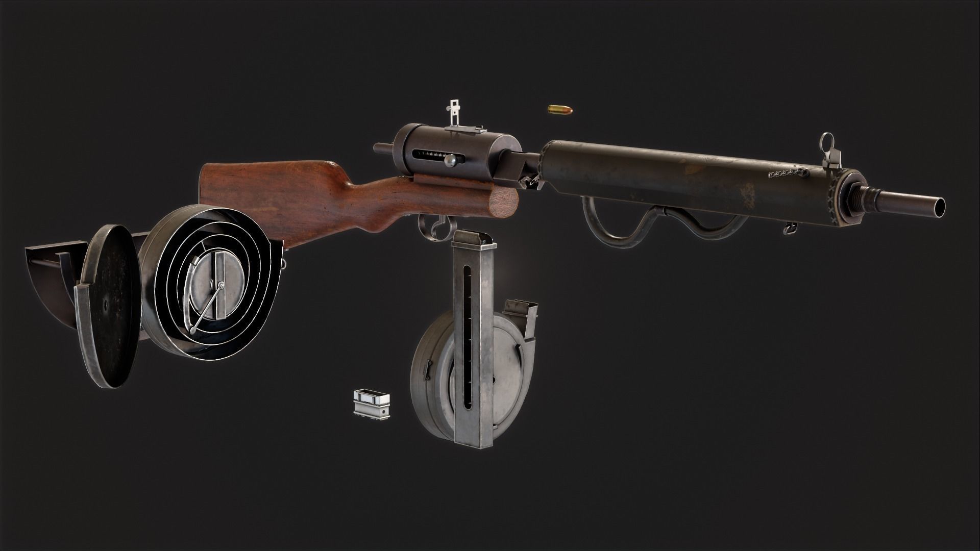 Hellriegel Low-poly 3D model_9