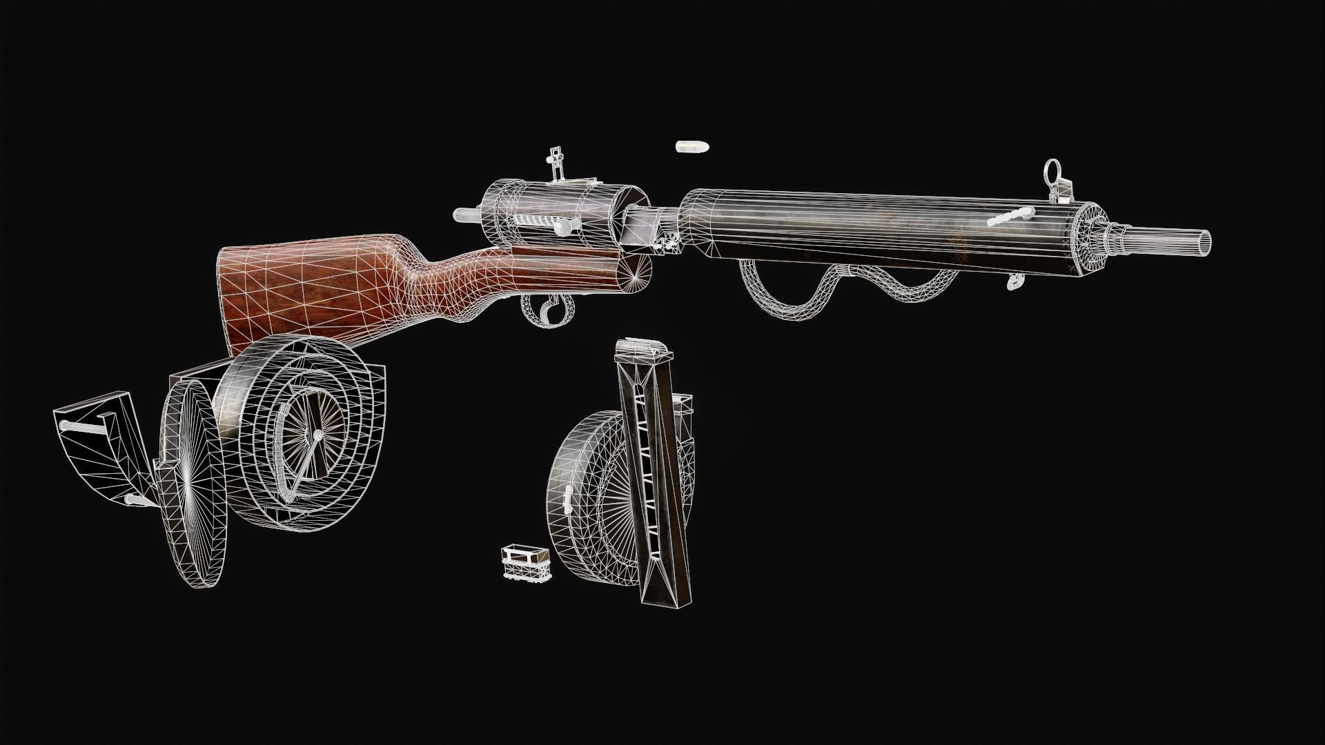 Hellriegel Low-poly 3D model_31