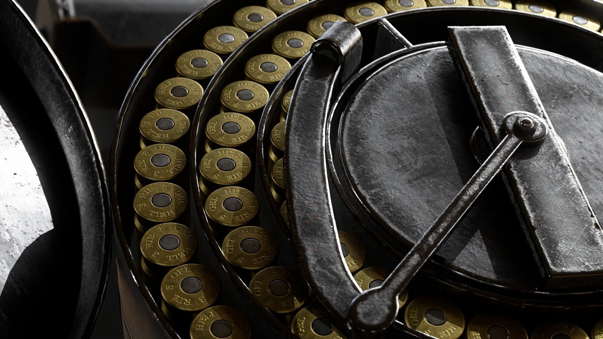 Hellriegel Low-poly 3D model_7