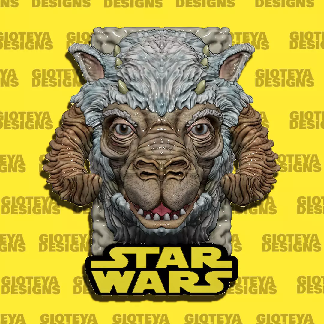 Starwars TaunTaun Magnet 3D model