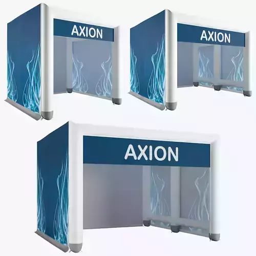 Tents Cube inflatable Axion 3D model
