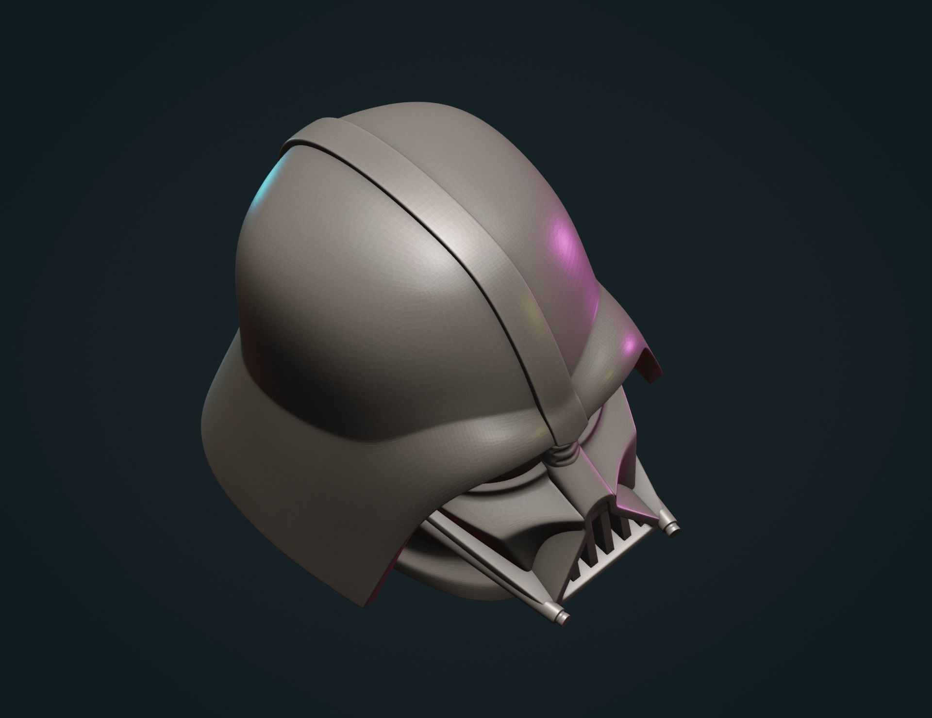 Darth Vader Helmet 3D print model_3