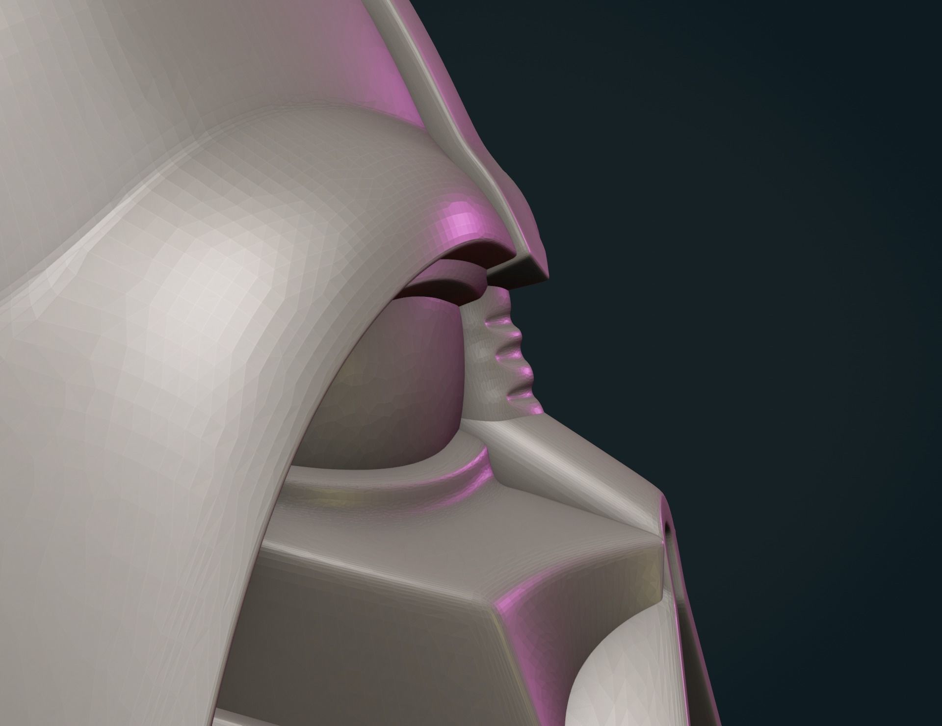 Darth Vader Helmet 3D print model_4