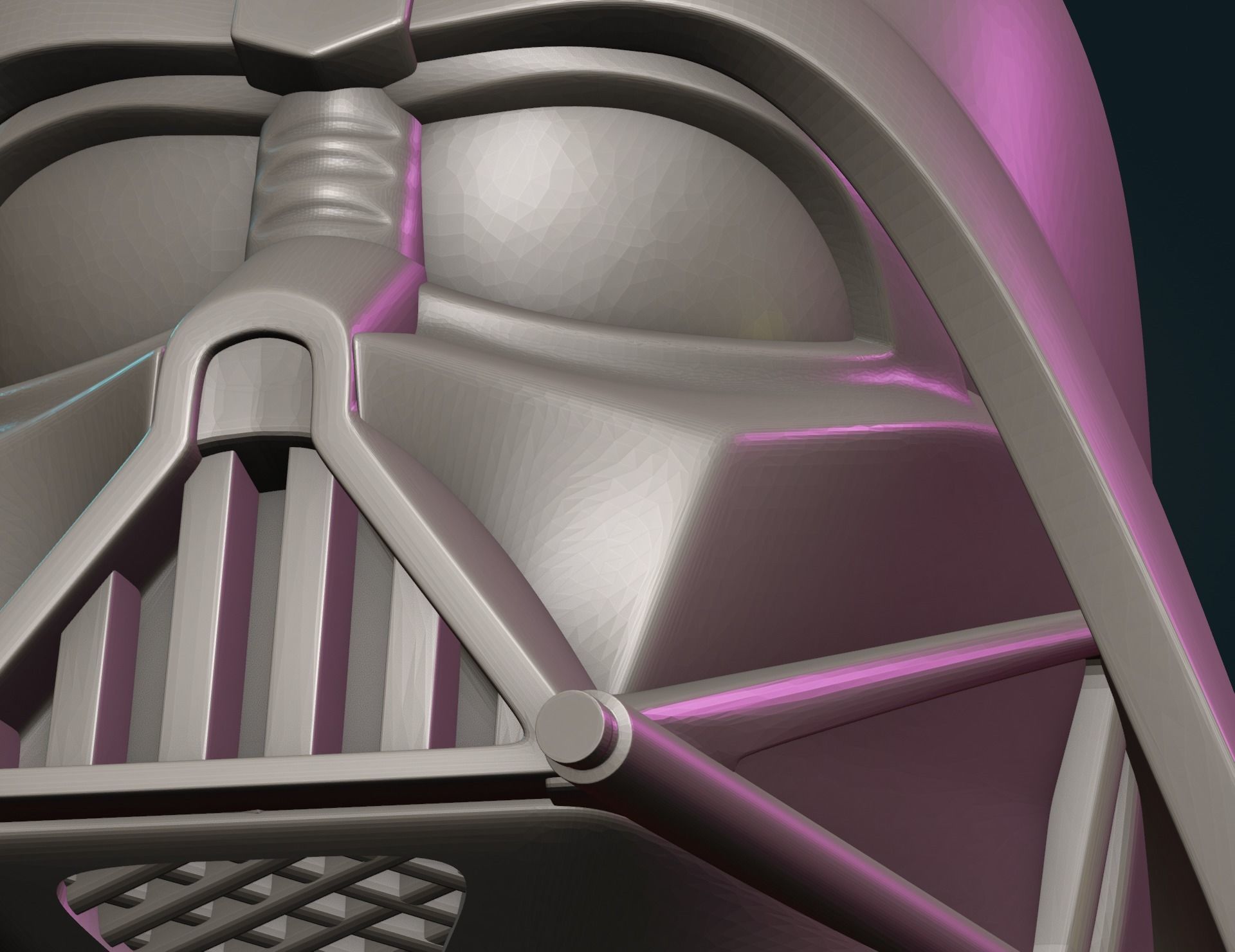 Darth Vader Helmet 3D print model_14