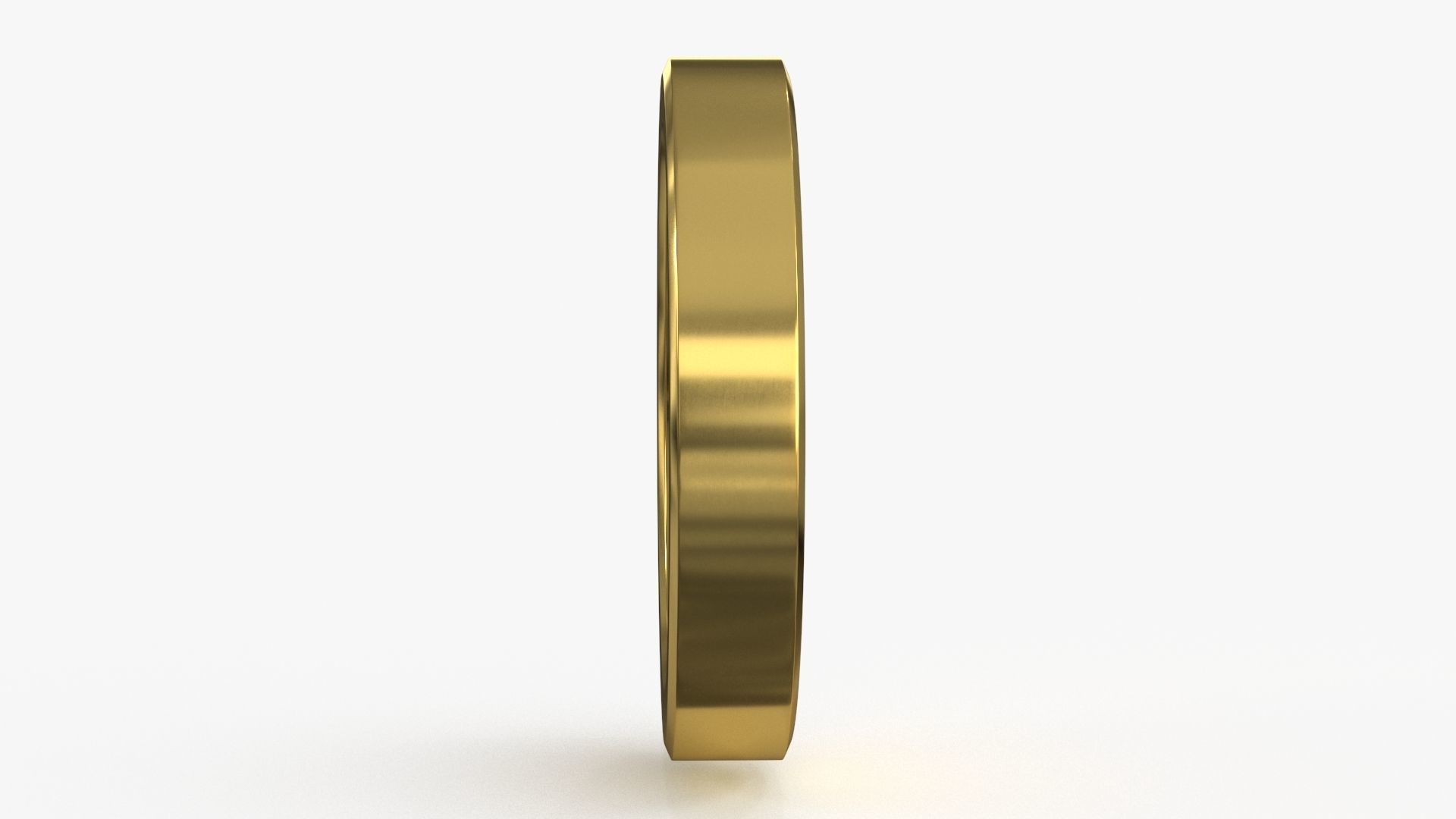 3d Game Coin v11 Low-poly 3D model_4