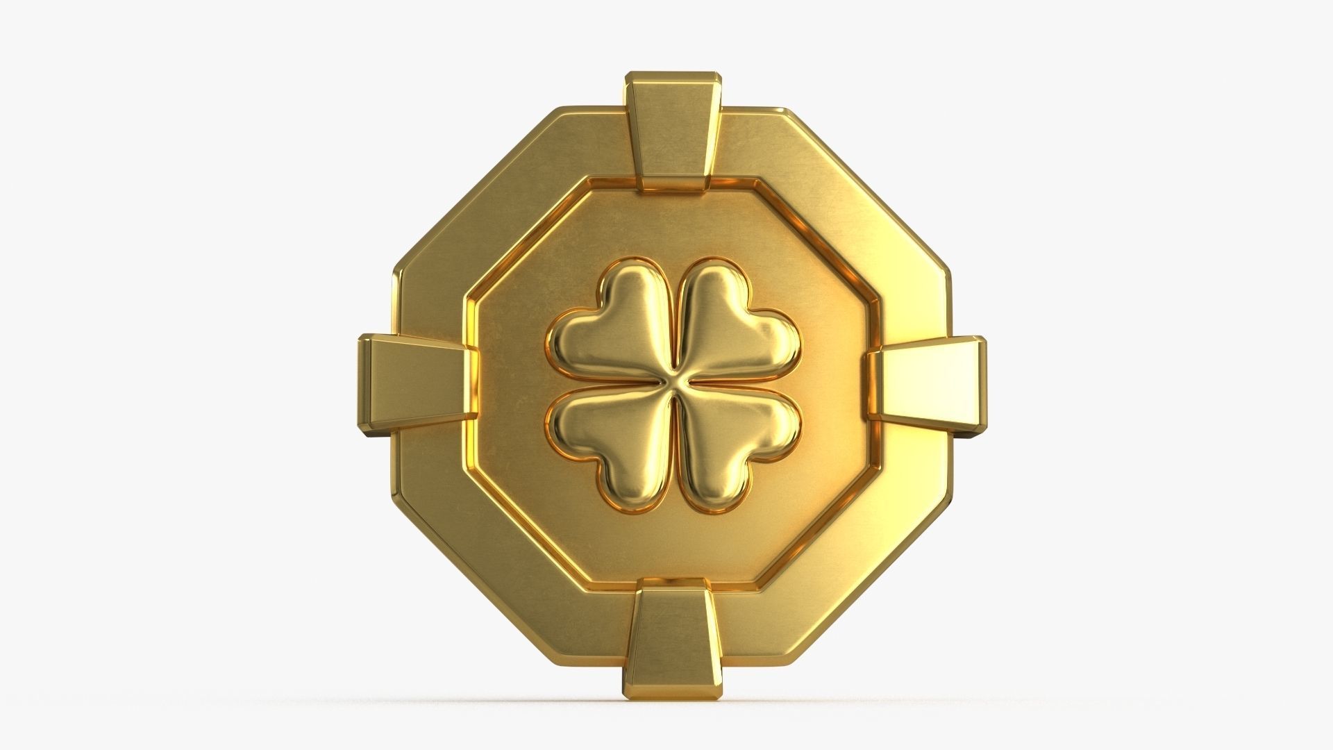 3d Game Coin v12 Low-poly 3D model_6