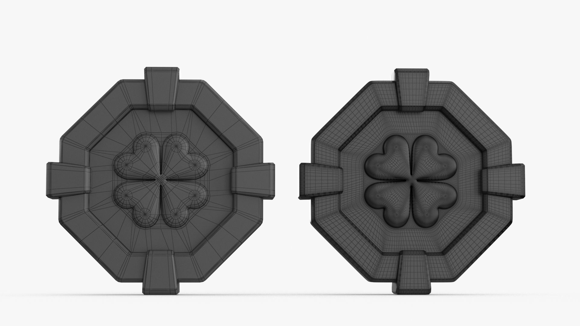 3d Game Coin v12 Low-poly 3D model_11