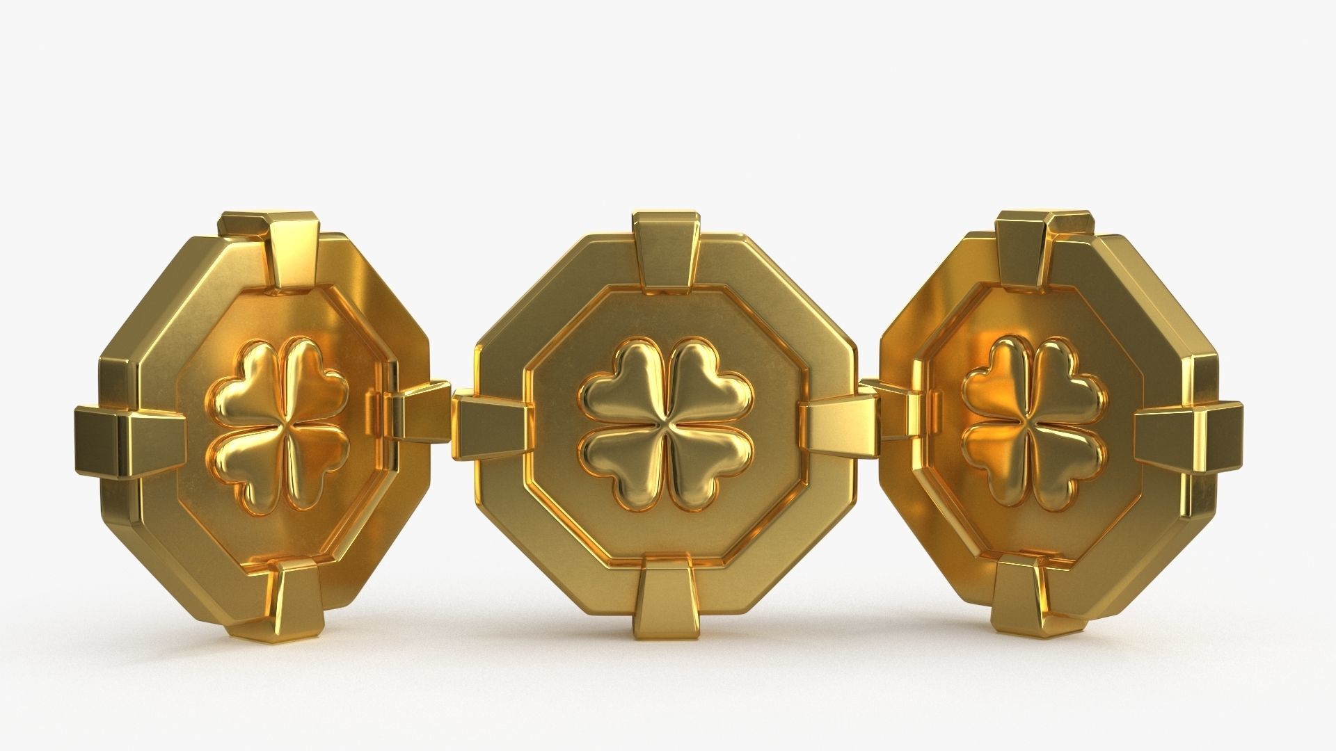 3d Game Coin v12 Low-poly 3D model_1