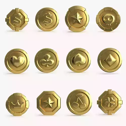 3d Game Coin Collection