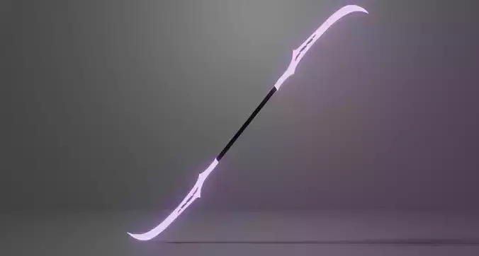 double-bladed weapon